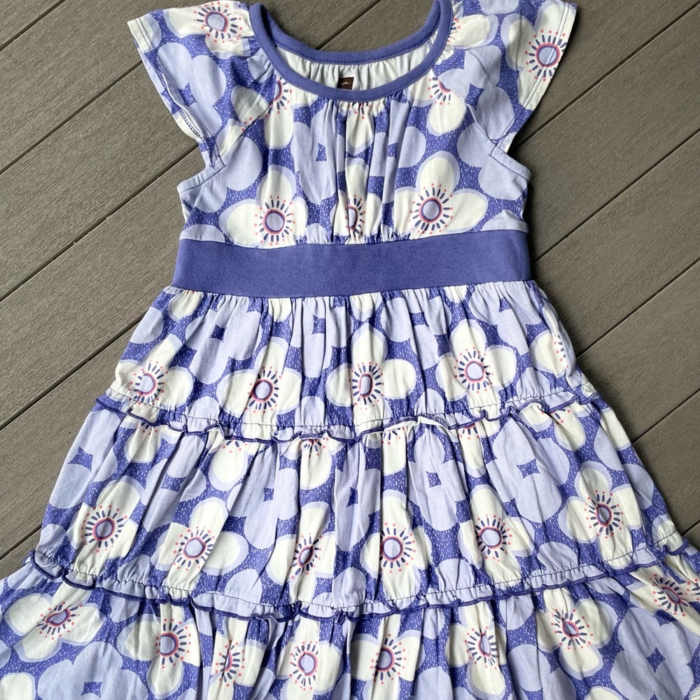 Tea Collection Twirl Floral Dress